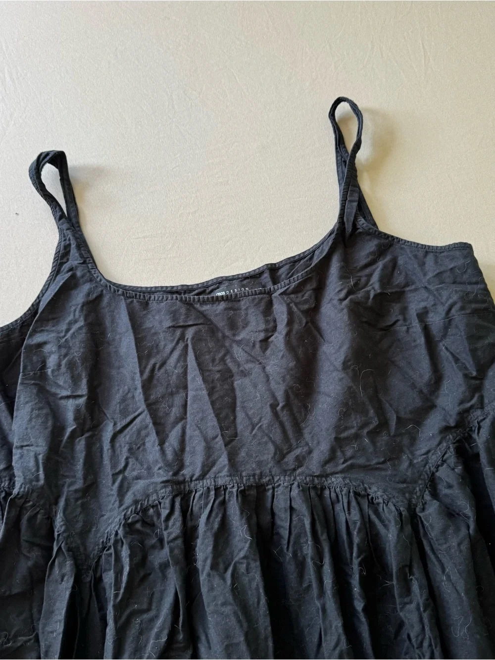 Asos Smock Babydoll Mini Sundress - Picture 7 of 8
